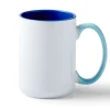 Abgeschrägter Keramiktassen-Rohling- 425ml/15oz. (1Stk.)