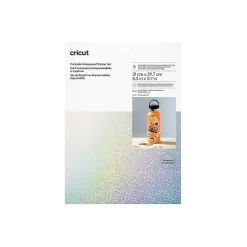 Bedruckbares, wasserfestes, holografisches Aufkleberset- A4 (5Stk.)