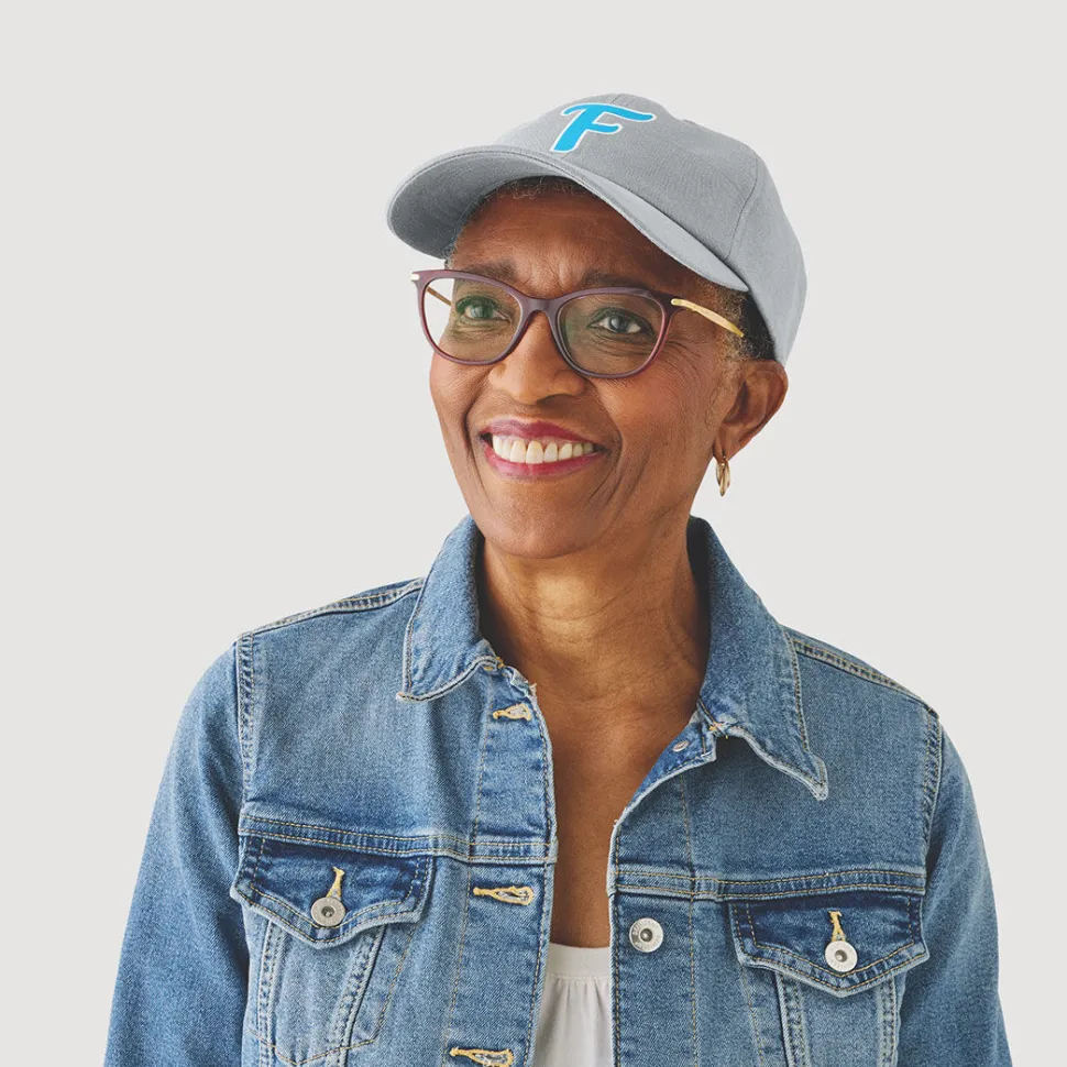 Cricut Baseball-Cap-Rohling, grau (12 Stk.)