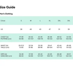 Cricut™ Herren-T-Shirt-Rohling, Rundhalsausschnitt