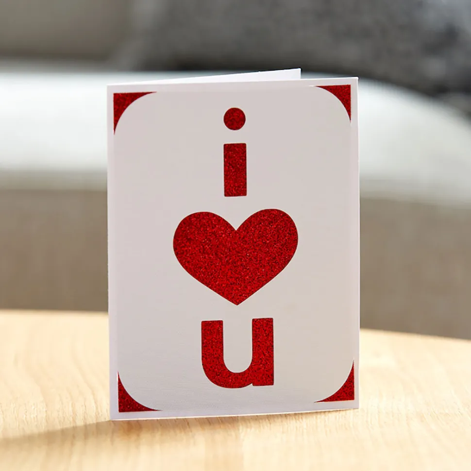Cricut Joy™ Einlegekarten, Glitzer und Glam, Sampler