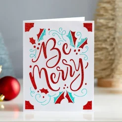 Cricut Joy™ Einlegekarten, Glitzer und Glam, Sampler
