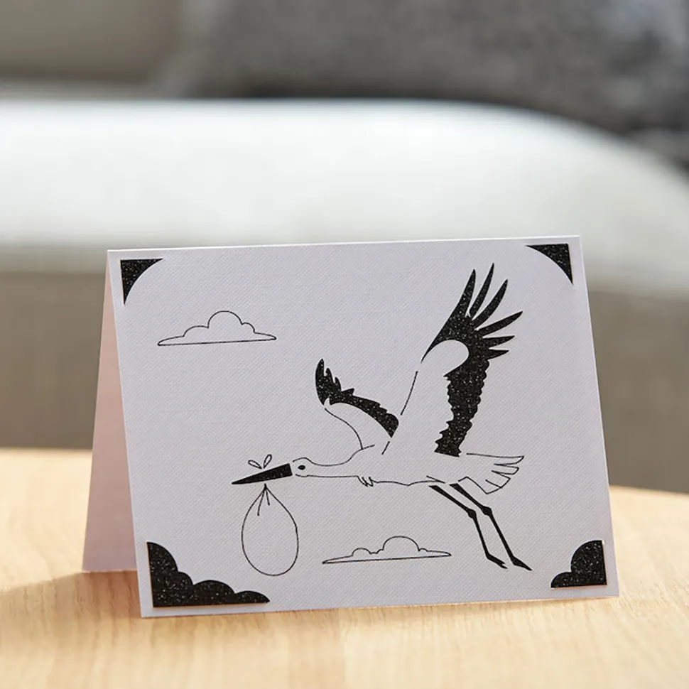 Cricut Joy™ Einlegekarten, Glitzer und Glam, Sampler
