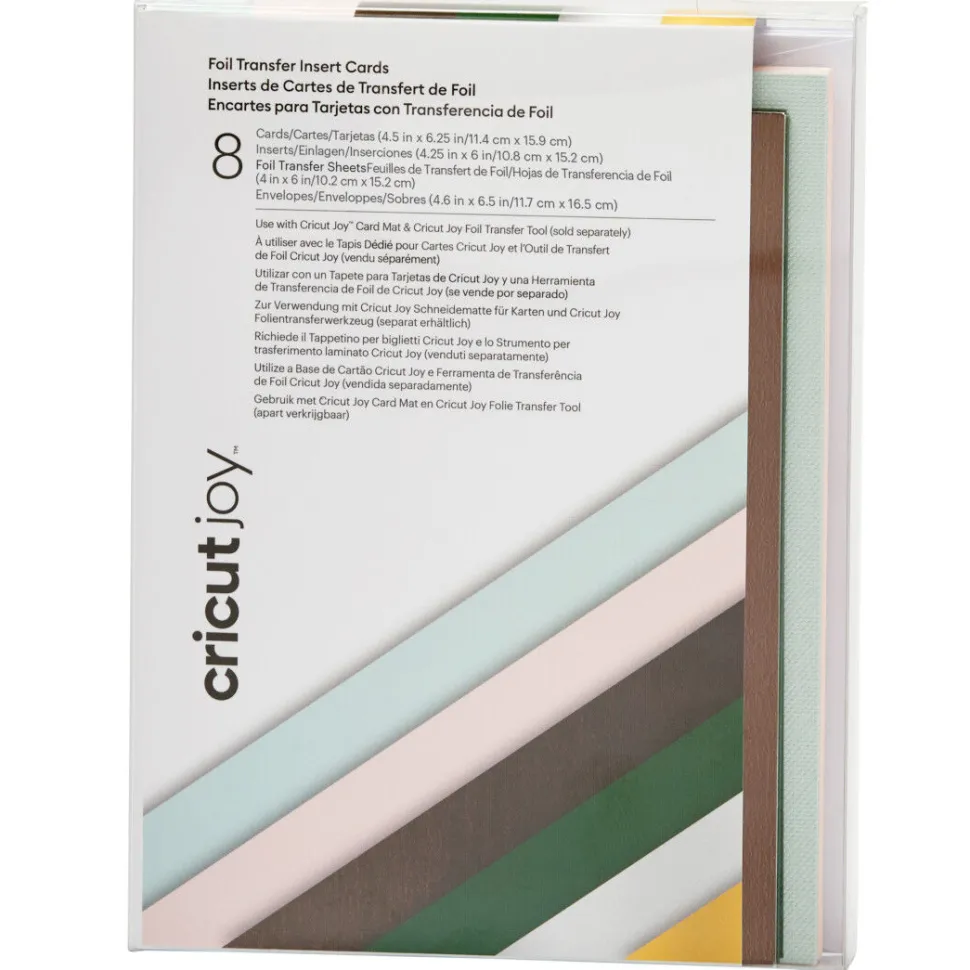 Cricut Joy™ Foil Transfer Insert Cards, Forest Grove Sampler - A6