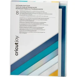 Cricut Joy™ Foil Transfer Insert Cards, Blue Lagoon Sampler - A6