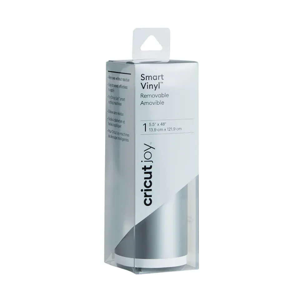 Cricut Joy™ Smart Vinyl™ - Abziehbar, Silber