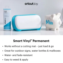 Cricut Joy™ Smart Vinyl™ - Permanent, Weiß (3 m)