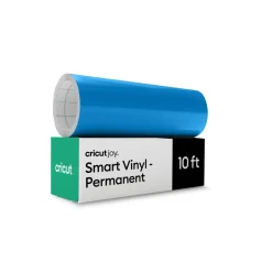 Cricut Joy™ Smart Vinyl™ - permanentes Vinyl ohne Schneidematte(3 m / 10 Fuß), Meerblau