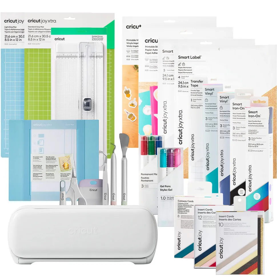 Cricut Joy Xtra™ + Materialien Bundle + Cricut Access™ Abo