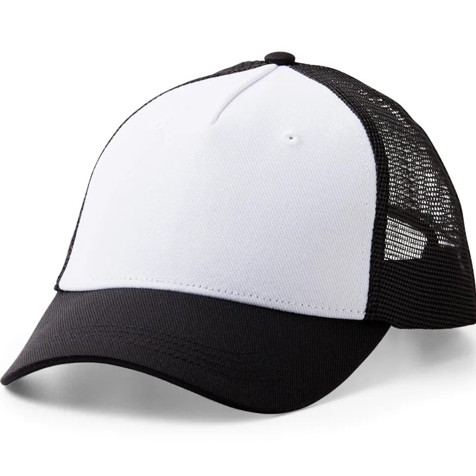 Cricut Trucker-Cap, schwarz/weiß (3 Stk.)