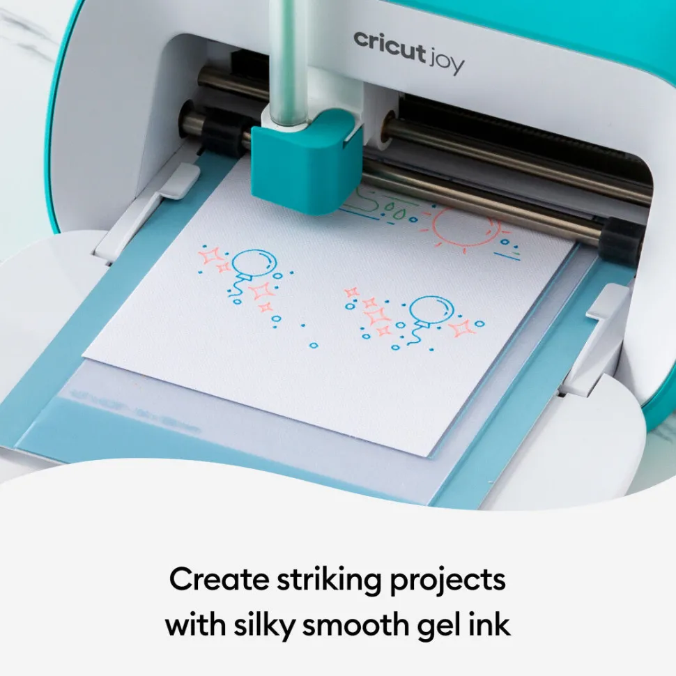 CricutJoy™ Glitzer-Gelstifte 0,8mm, Neonfarben (3Stk.)