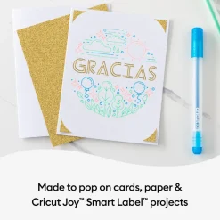 CricutJoy™ Glitzer-Gelstifte 0,8mm, Neonfarben (3Stk.)