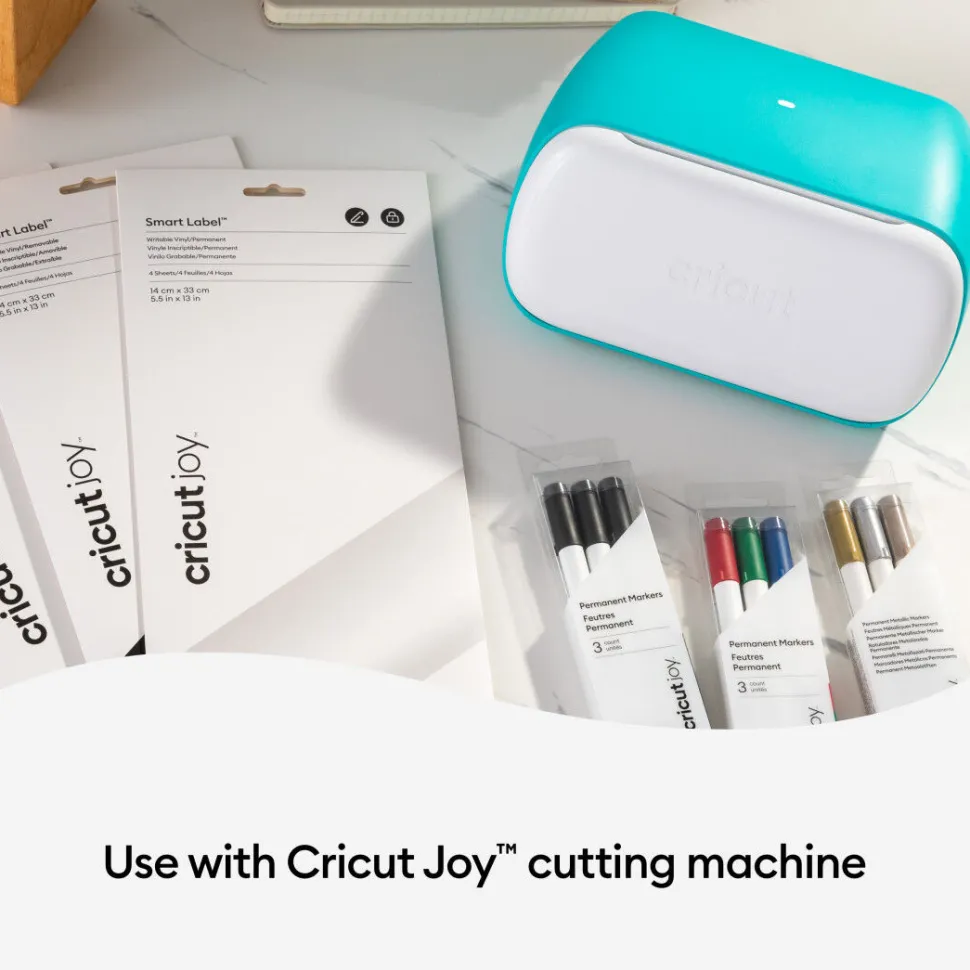 CricutJoy™ SmartLabel™beschreibbares Vinyl- ablösbar, Schwarz