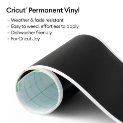 CricutJoy™ SmartVinyl™- Permanent Matte, Schwarz