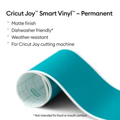 CricutJoy™ SmartVinyl™- Permanent Matte, Aqua