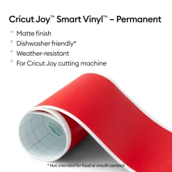 CricutJoy™ SmartVinyl™- Permanent Matte, Rot