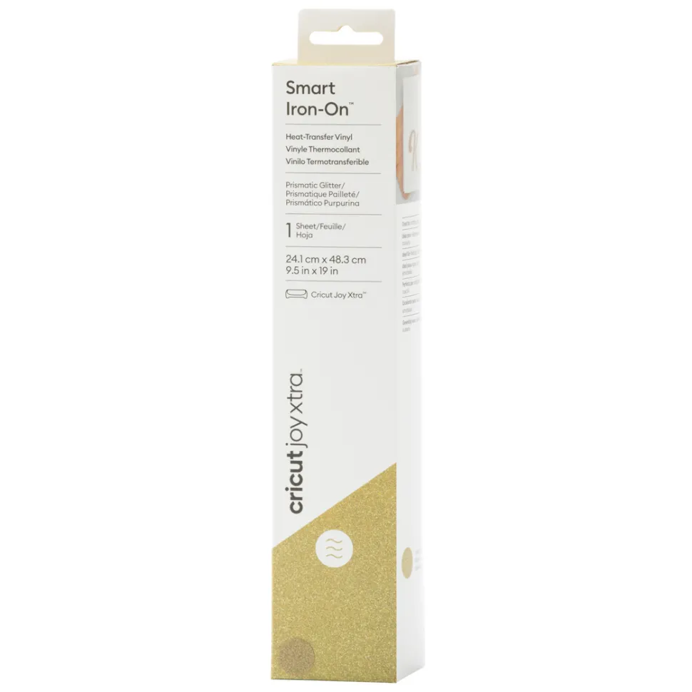 CricutJoyXtra™ SmartIron-On™ mit prismatischem Glitzer (24,1cmx 48,3cm)