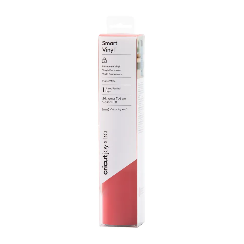 CricutJoyXtra™ SmartVinyl™- permanent, Rot (24,1cmx 91,4cm)