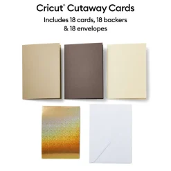 Cutaway Cards, Neutral-Musterset- R10 (18ct)