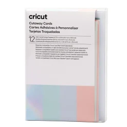 Cutaway Cards, Pastell-Musterset- R40 (12ct)