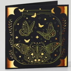 Einlegekarten für Folientransfers, Royal-Flush-Musterset- S40 (14ct)