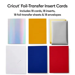 Einlegekarten für Folientransfers, Celebration-Musterset- R10 (18ct)