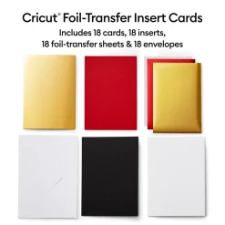 Einlegekarten für Folientransfers, Royal-Flush-Musterset- R10 (18ct)