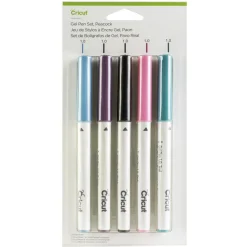 Gel-Stifteset, Pfauenblau (5 Stück)