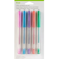 Glitzer-Gelstiftset, helle Farben (5 Stck.)