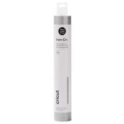 Glitzer-Iron-On, Silber 1,5 m