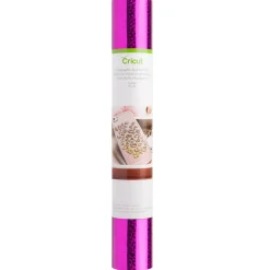 Holografische Glitzerfolie zum Aufbügeln, Fuchsia 12×24