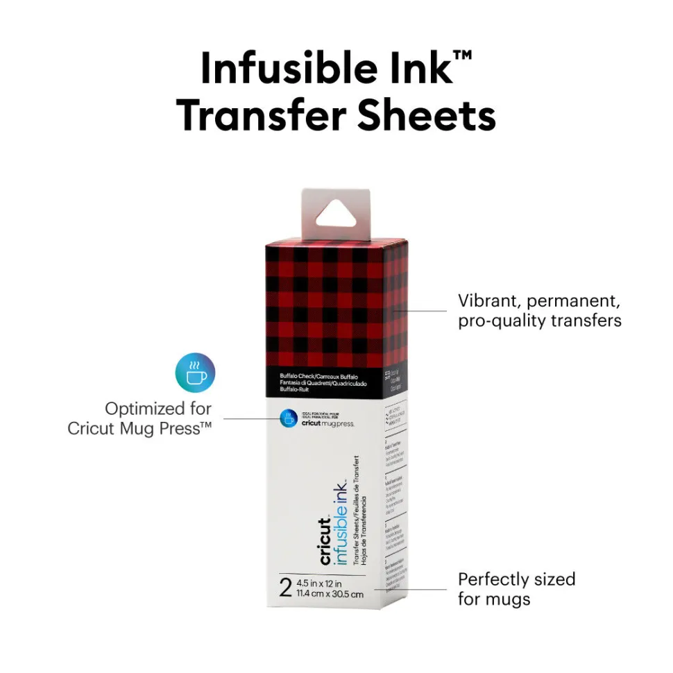 Infusible Ink™-Transferfolien (2 Stück), Buffalo Check