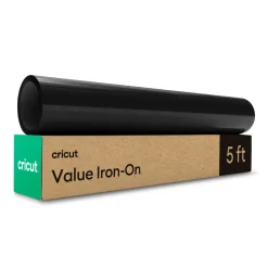 Iron-On im Vorteilspack (1,5 m / 5 Fuß), Schwarz