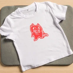 Kinder-T-Shirt-Rohling, Rundhalsausschnitt