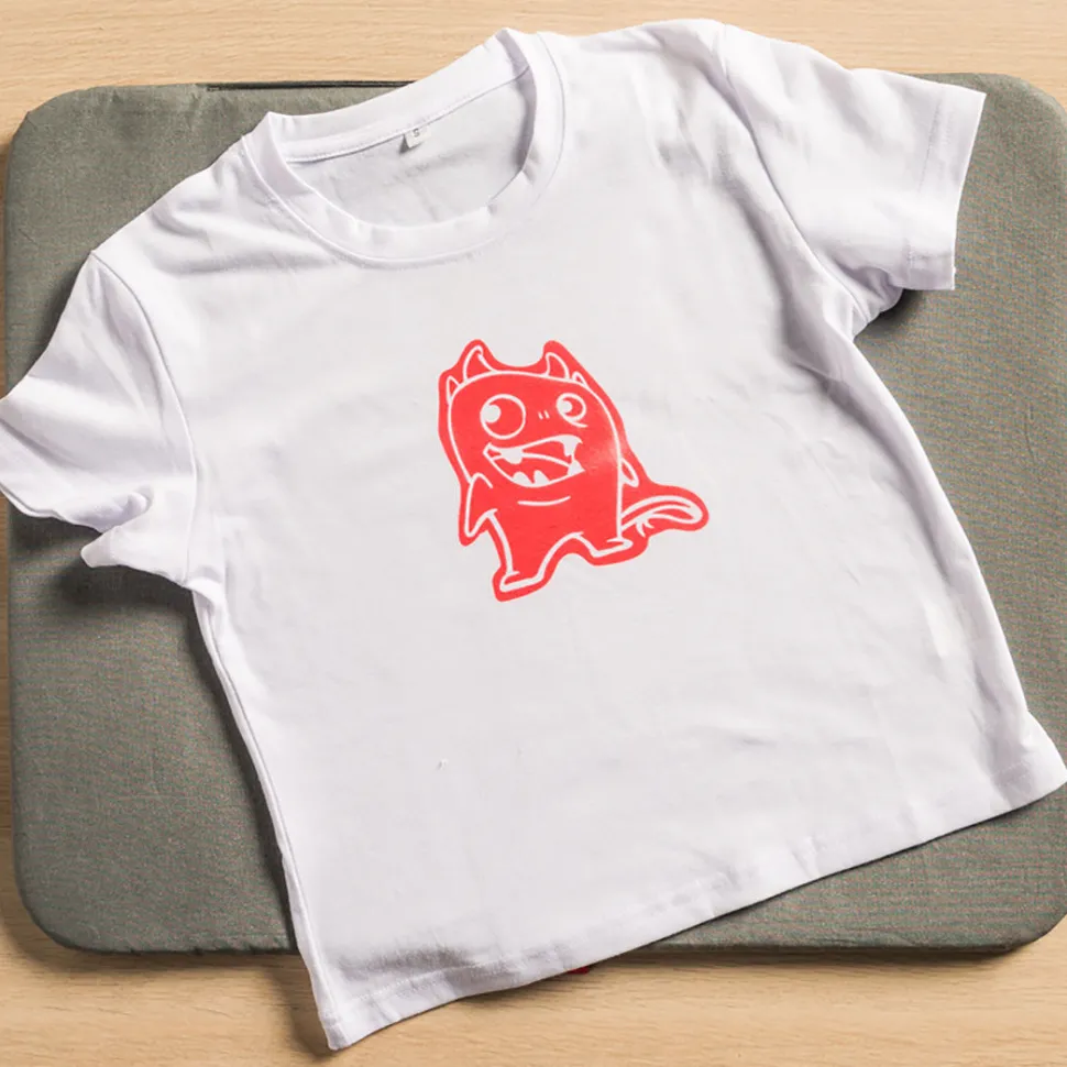 Kinder-T-Shirt-Rohling, Rundhalsausschnitt