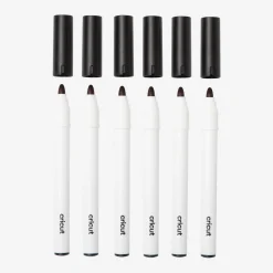 Permanente Stifte, 2,5mm, Schwarz (6Stk.)