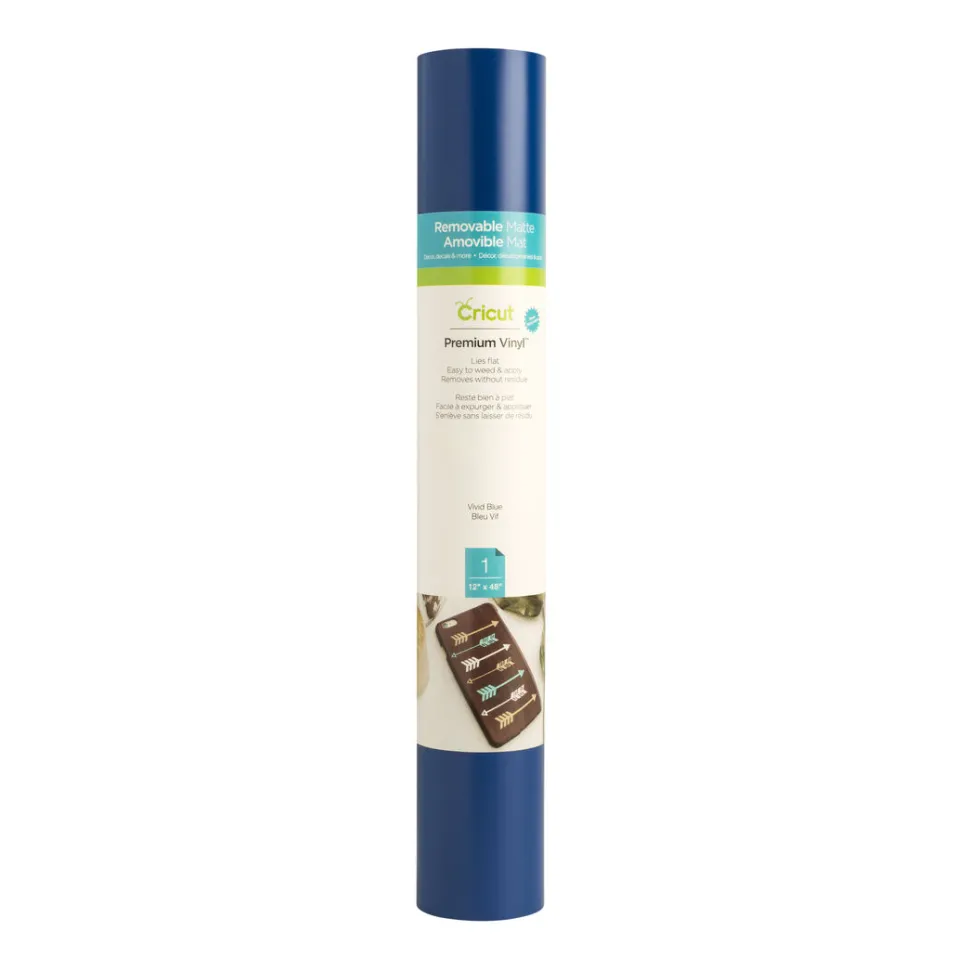 Premium Vinyl™ - Ablösbar, Leuchtend Blau