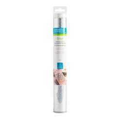 Premium Vinyl, Permanent, holografischer Glanz, Silber 30,5cm × 122 cm (12" x 48")