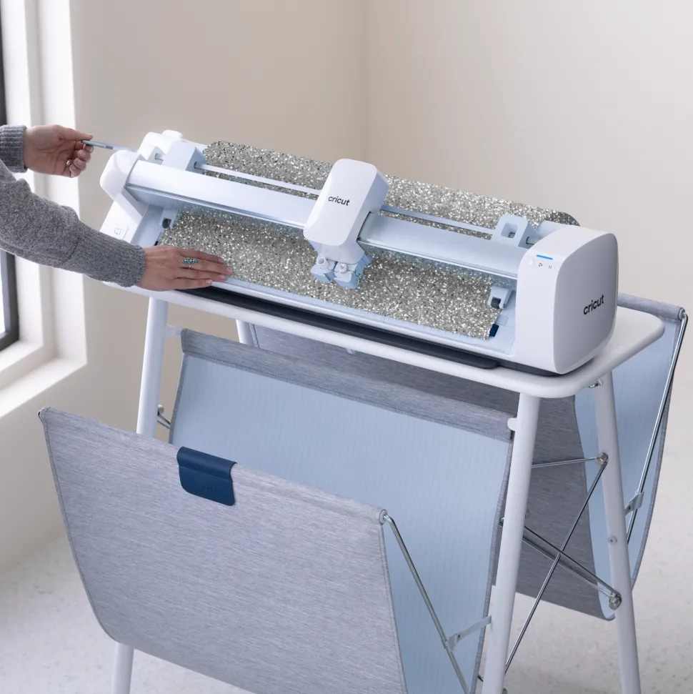 Smart Iron-On, Glitter, Silver 5 ft