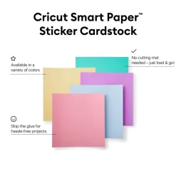Smart Paper™ Farbkarton für Aufkleber, Pastell