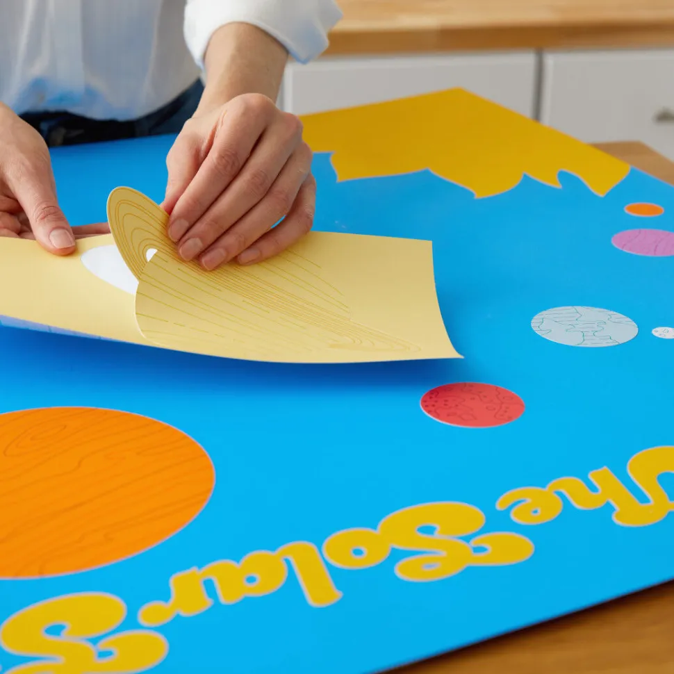 Smart Paper™ Farbkarton für Aufkleber, Pastell