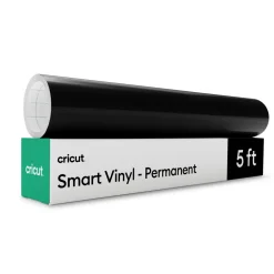 Smart Vinyl™ - permanentes Vinyl ohne Schneidematte (1,5 m / 5 Fuß), Schwarz