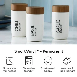 Smart Vinyl™ - permanentes Vinyl ohne Schneidematte (0,9 m / 3 Fuß)