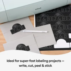 SmartLabel™beschreibbares Vinyl- ablösbar, Schwarz (0,9m, 3Fuß)