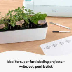 SmartLabel™beschreibbares Vinyl- permanent, transparent (0,9cm; 3Fuß)
