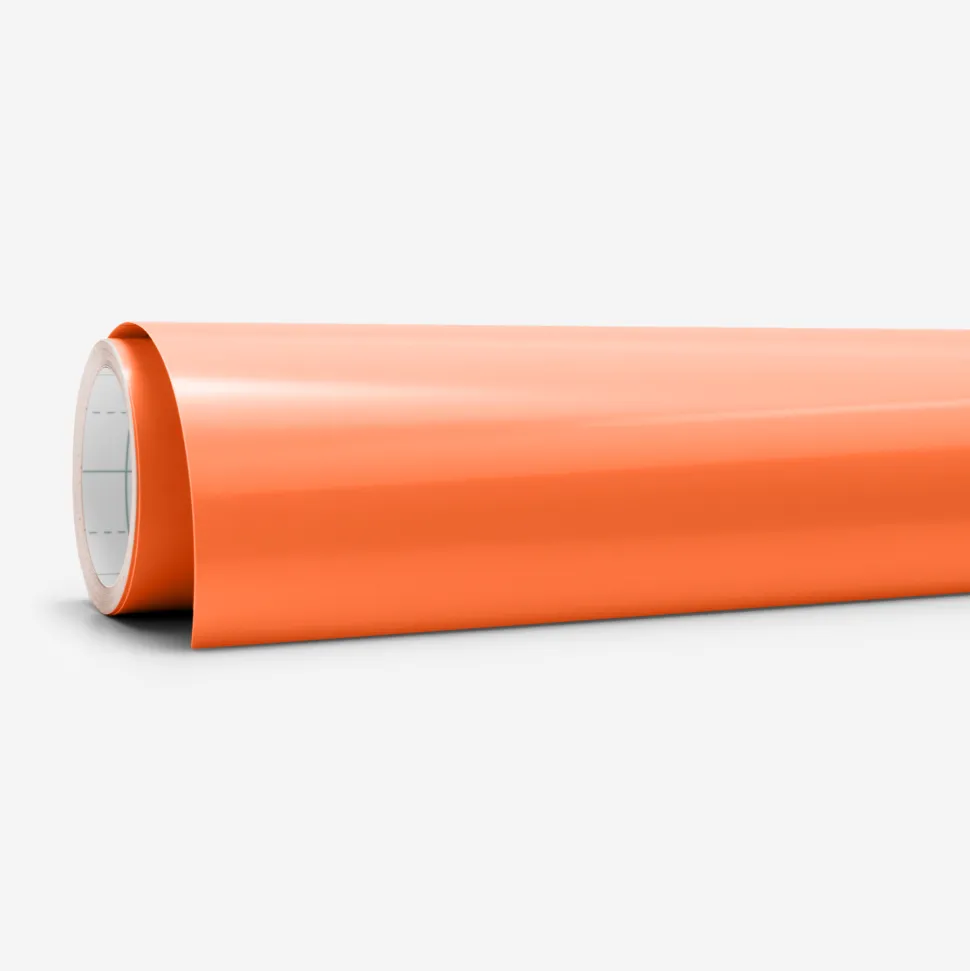 SmartVinyl™- permanent, Orange 63,5cmx 1,5m (25Zollx 5Fuß)