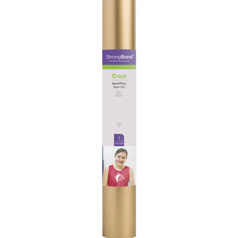 SportFlex Iron-On - Gold