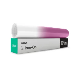 UV-aktiviertes Iron-On mit Farbveränderung, Weiß-Rosa