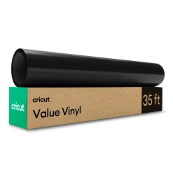 Vinyl im Vorteilspack 30,5 cm x 3 m (12 Zoll x 10 Fuß), Schwartz