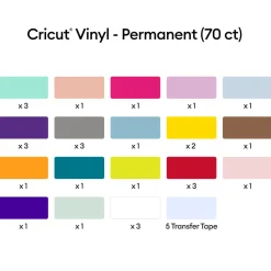 Vinyl, Ultimatives Musterset- Permanent (70Stk.)